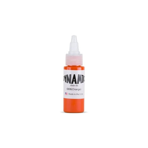 Dynamic Orange Tattoo Ink