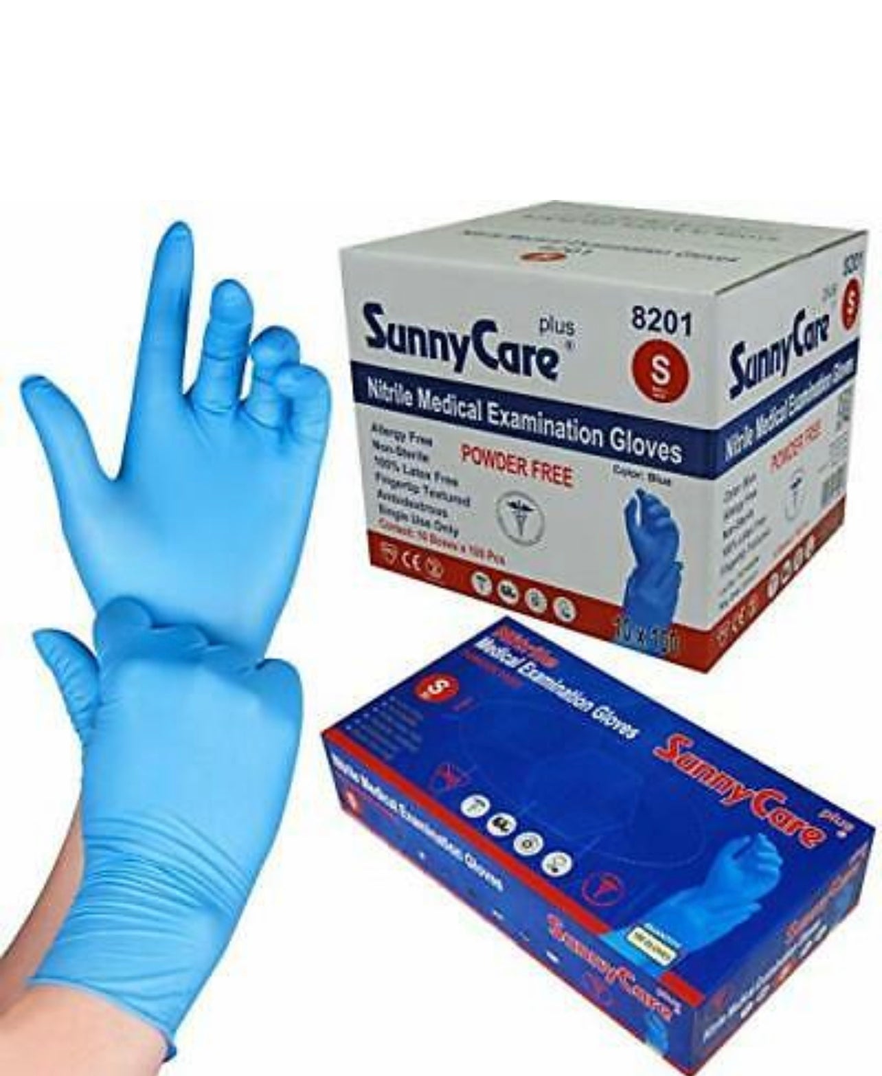 SunnyCare Plus Nitrile Disposable Gloves