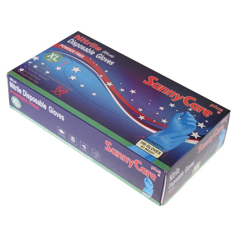 SunnyCare Plus Nitrile Disposable Gloves