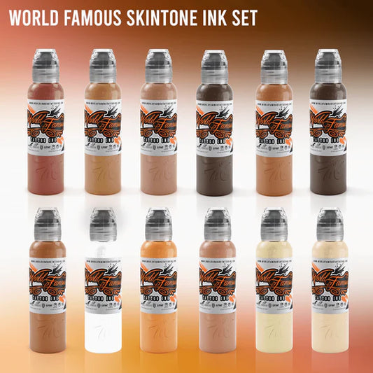 WORLD FAMOUS SKINTONE INK SET