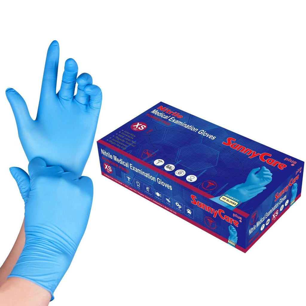 SunnyCare Plus Nitrile Disposable Gloves